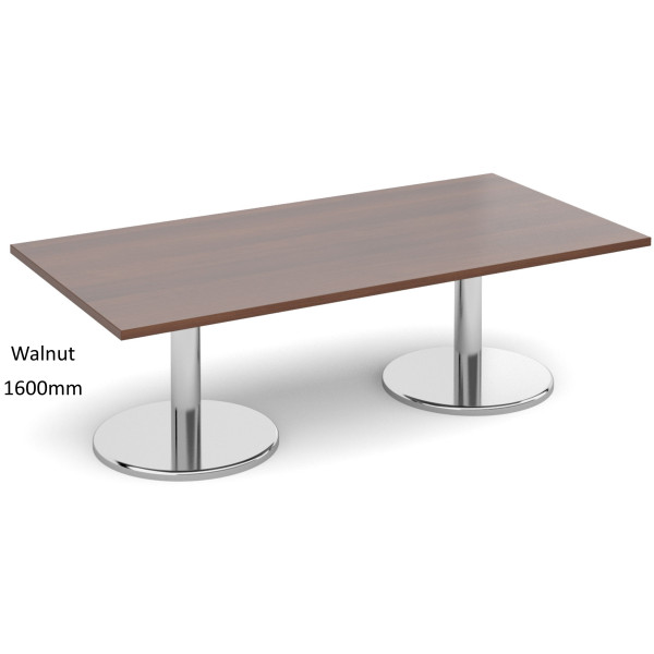 Reception Coffee Table – Chrome Base